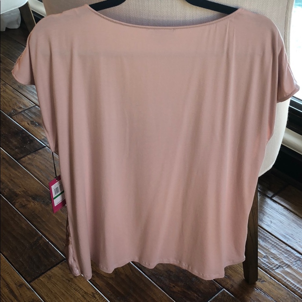 Vince Camuto Sequin T-Shirt - Picture 5 of 7